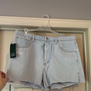 NWT! Wild Fable Blue Jean Shorts Distressed Hem